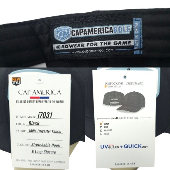 Mega Sport Embroidered Strapback Cap Trucker Golf Baseball Hat Crosshatch NEW - Picture 8 of 13